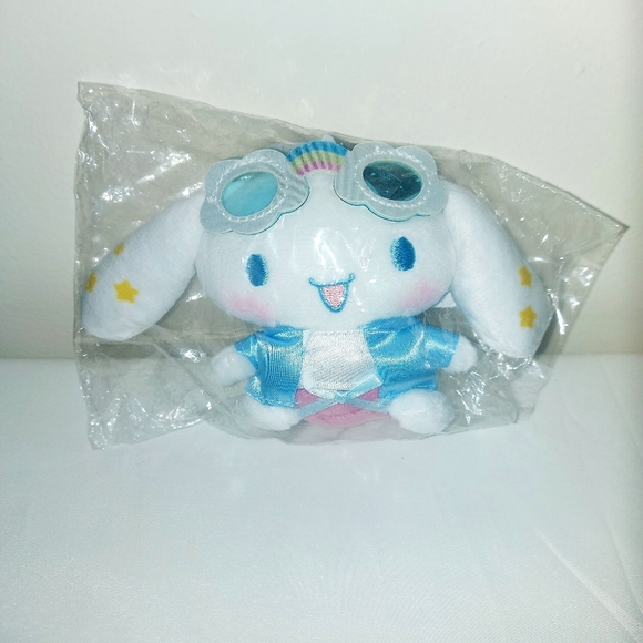 Cinnamoroll Sanrio Lottery Night Pool Japan Plush Strap - Picture 1 of 4
